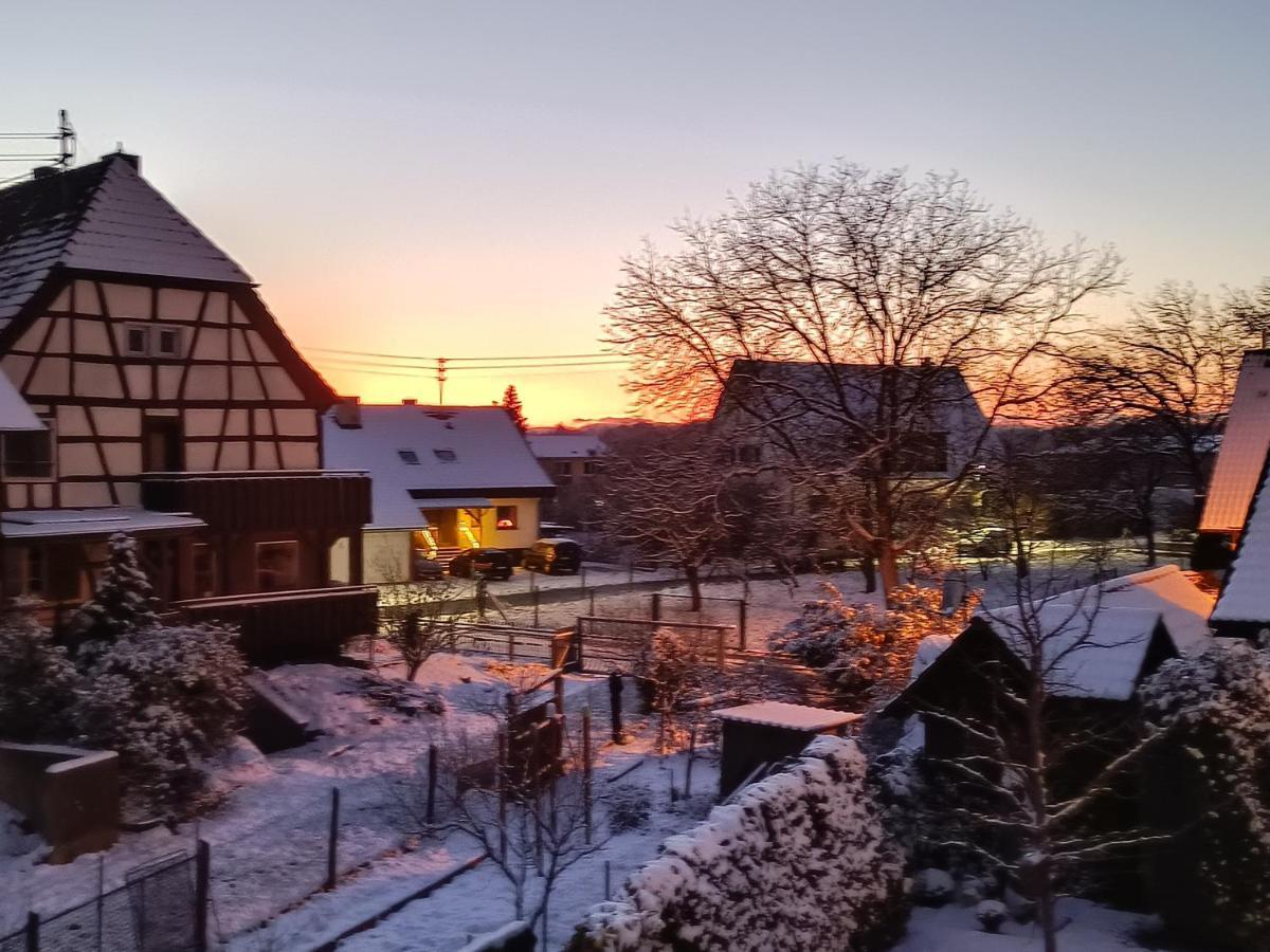 Ferienwohnung Sonnenschein Rheinhausen Dış mekan fotoğraf