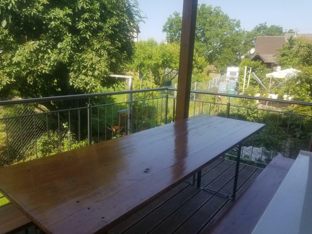 Ferienwohnung Sonnenschein Rheinhausen Dış mekan fotoğraf